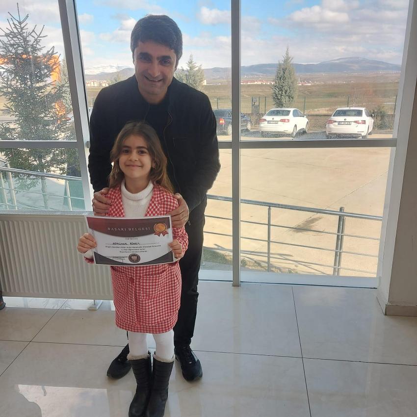 Bükey, Matematik Olimpiyatında Ödül Aldı