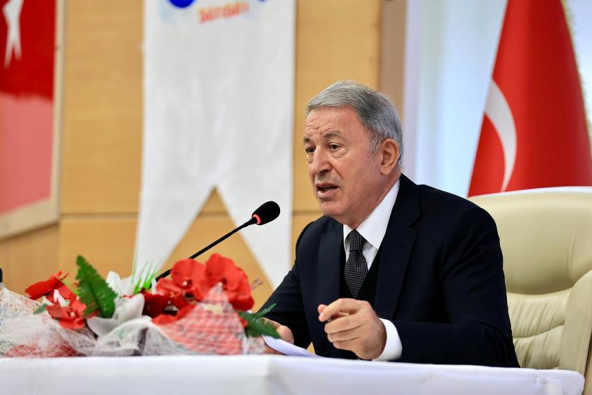 Hulusi Akar: Türkiye Menüde Değil Masada 