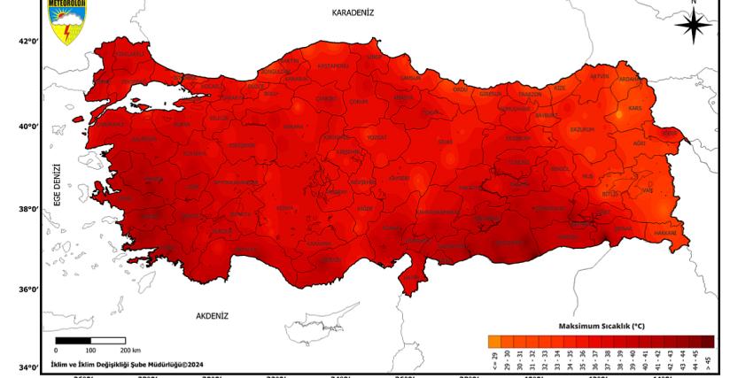 Sıcaklık Rekoru: 50,5
