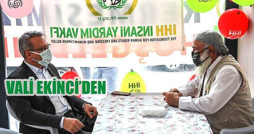 ‘HAYIR ÇARŞISI’ KERMESİNE ZİYARET