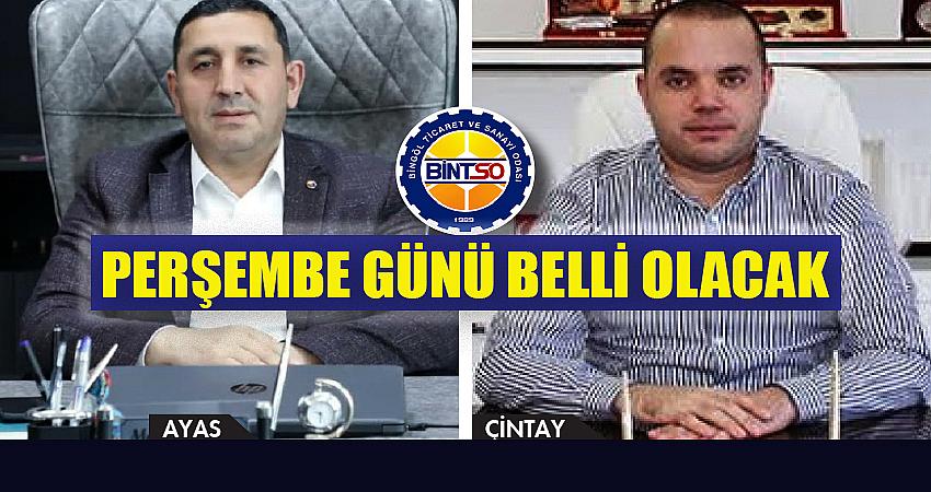 BİNTSO BAŞKANI PERŞEMBE GÜNÜ BELLİ OLACAK