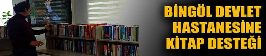 Hastaneye kitap desteği