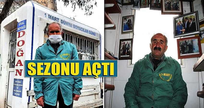 BOYACILIK YAPARAK İKİ ÇOCUK OKUTTU