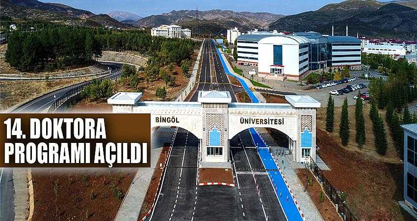 14. doktora programı açıldı