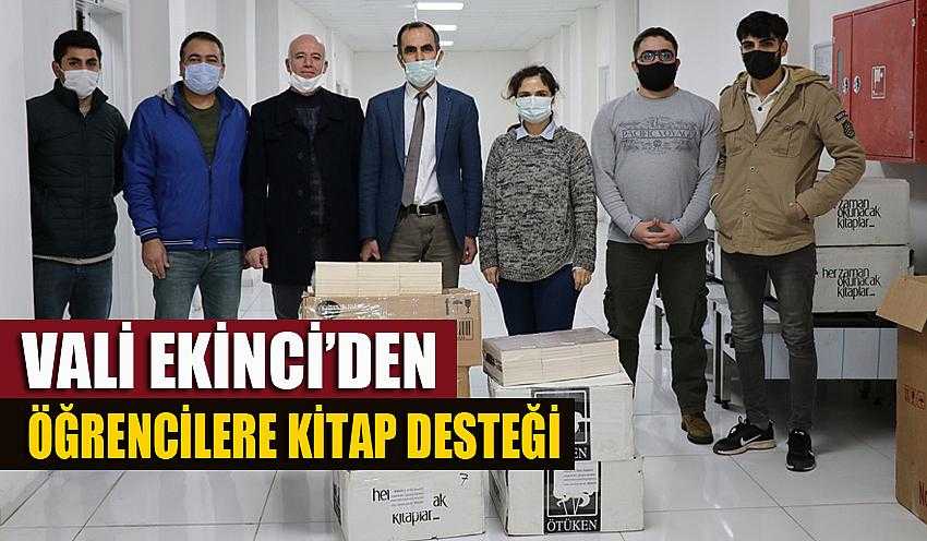 Öğrencilere kitap desteği