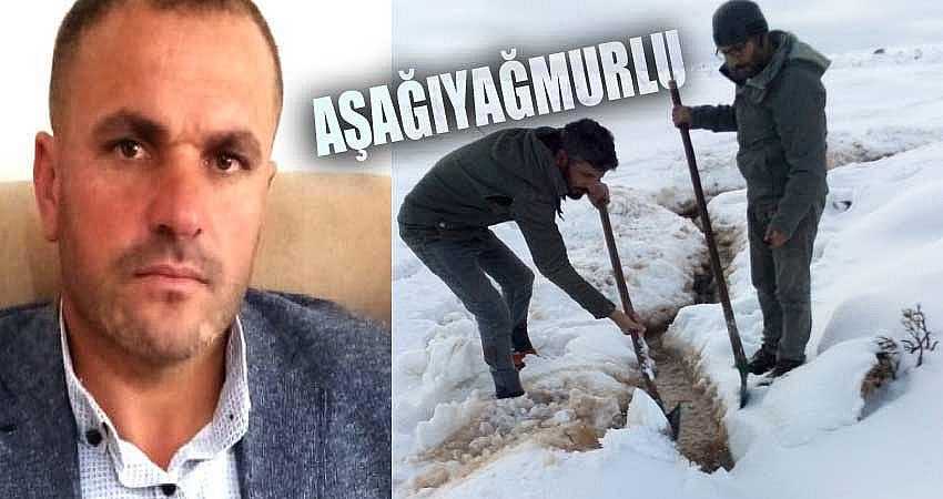 KÖYLÜLER İÇME SUYU İSTİYOR