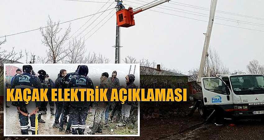 FEDAŞ’TAN KAÇAK ELEKTRİK AÇIKLAMASI