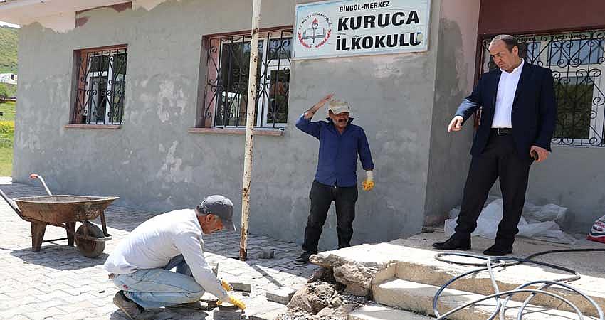 KURUCA İLKOKULU ONARIMA ALINDI