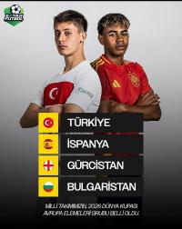 Milli Takım'ın Rakipleri Belli Oldu 