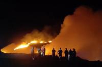 Karlıova'da Yangın