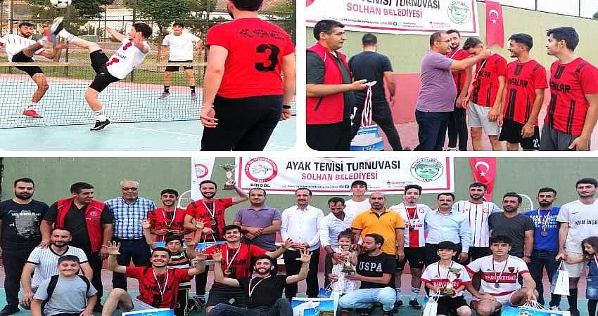 SOLHAN’DA ‘AYAK TENİSİ TURNUVASI’ DÜZENLENDİ