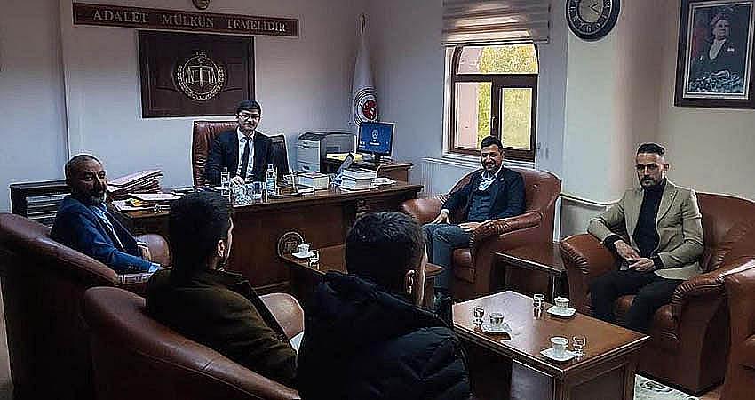 SAADET PARTİSİNDEN KURUM ZİYARETLERİ